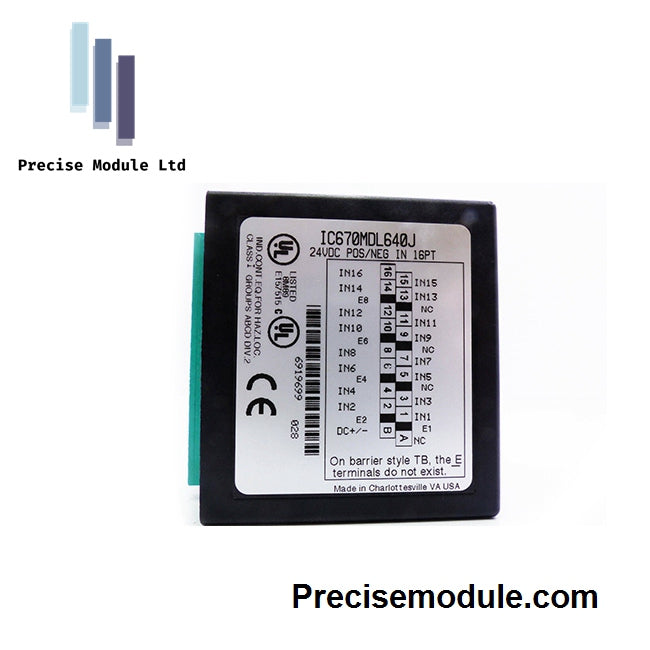GE IC670MDL640 INPUT MODULE Top Quality