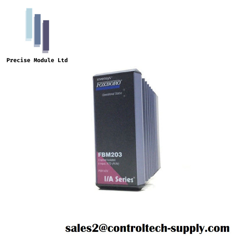 FOXBORO P0913RL I/A Series Quick Response