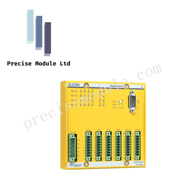 Bachmann SLC284 SIL3 Safety Processor Module | High-Performance Controller