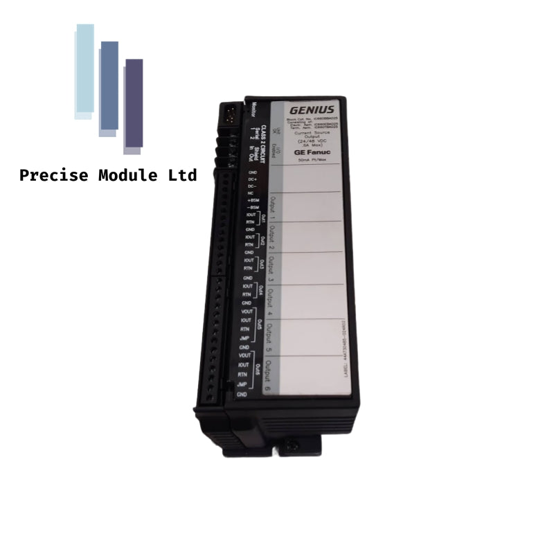 GE IC660BBA025 24/48 VDC Current-Source Analog Output Block