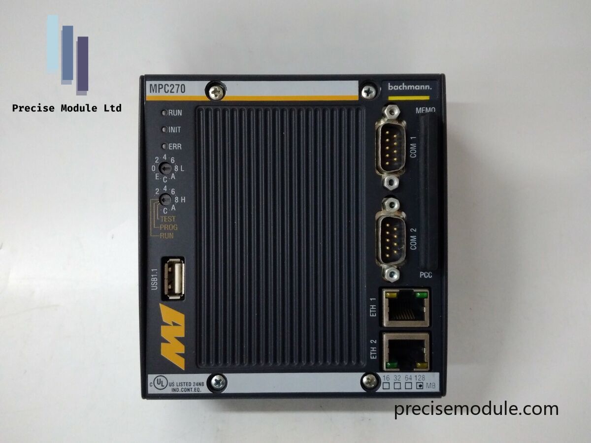 Bachmann MPC270 CPU Processor Module Good Discount