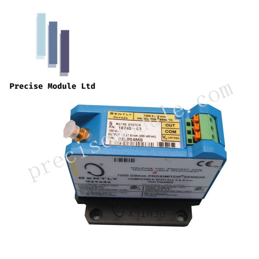 Bently Nevada 18745-03 Proximitor Sensor | 7200 Series Eddy Current Proximity Transducer
