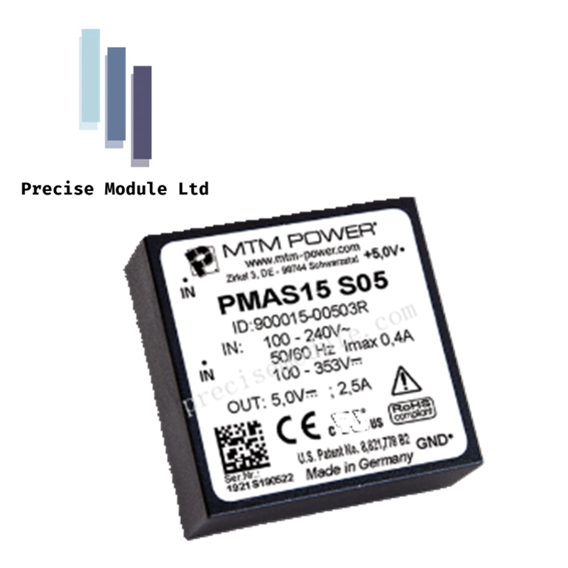 MTM Power PMA15S24 | 15W AC/DC Encapsulated PCB Power Supply Module