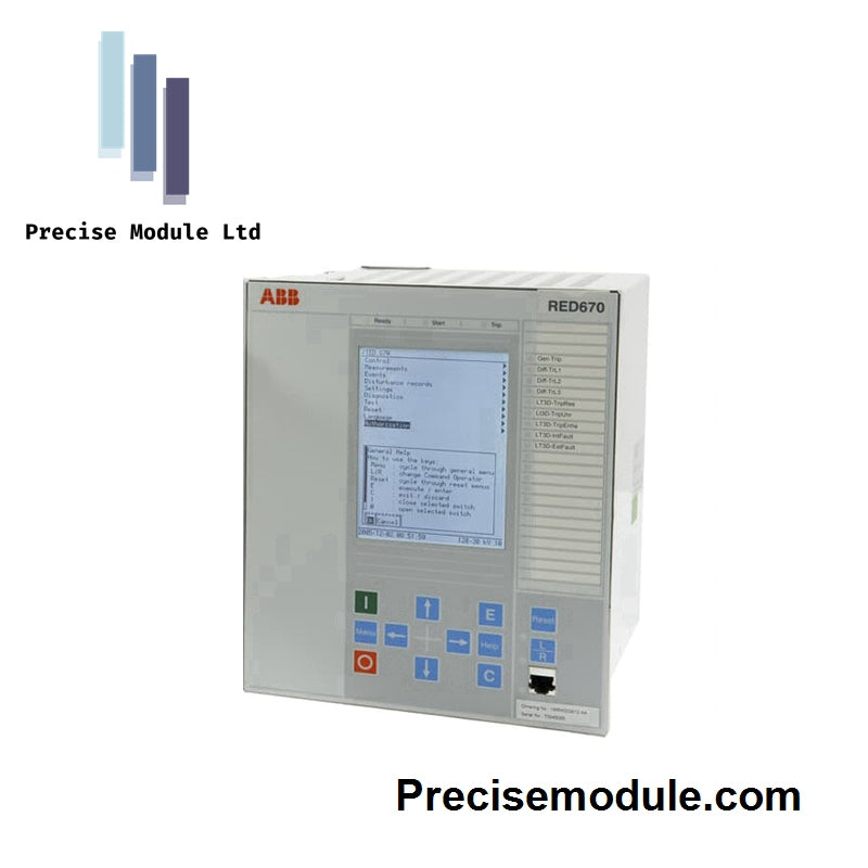 ABB RED670 Line Differential Protection Relay Quick Response – Precise ...