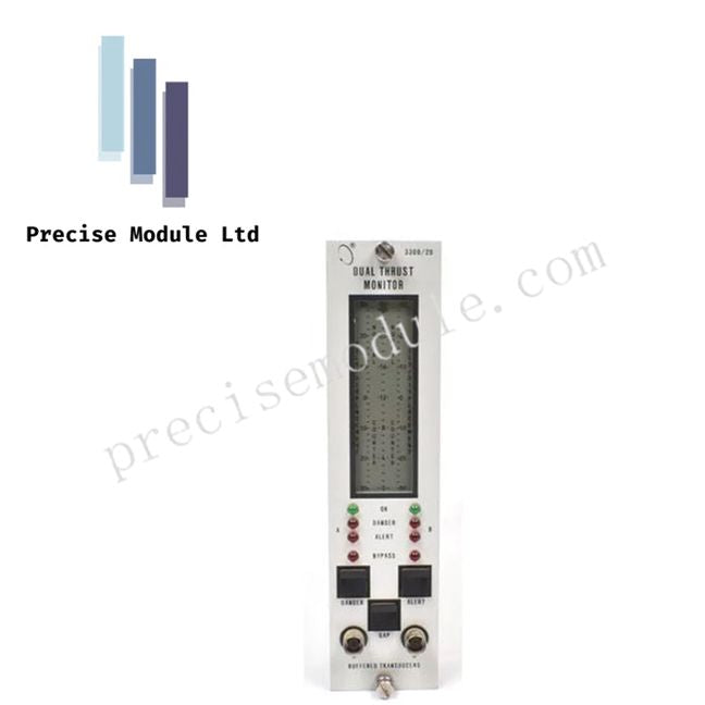 Bently Nevada 3300/16-12-01-02-00-00-00 Dual Channel Proximity Vibration Monitor