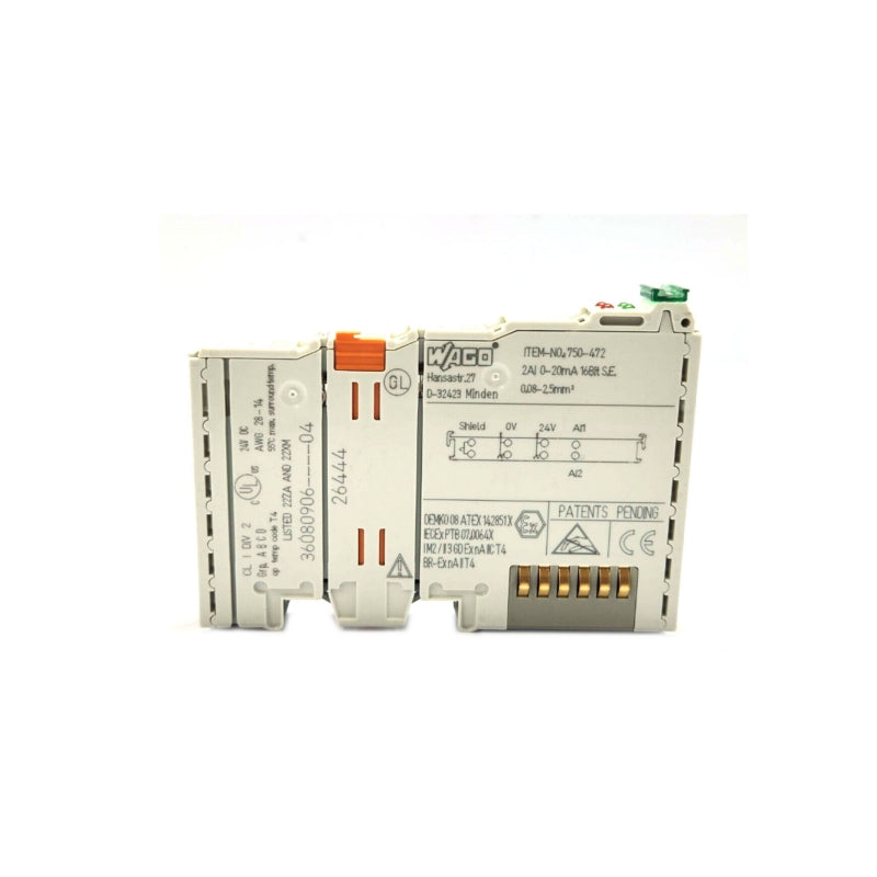 WAGO 750-472 Analog Input Module Fast Shipping