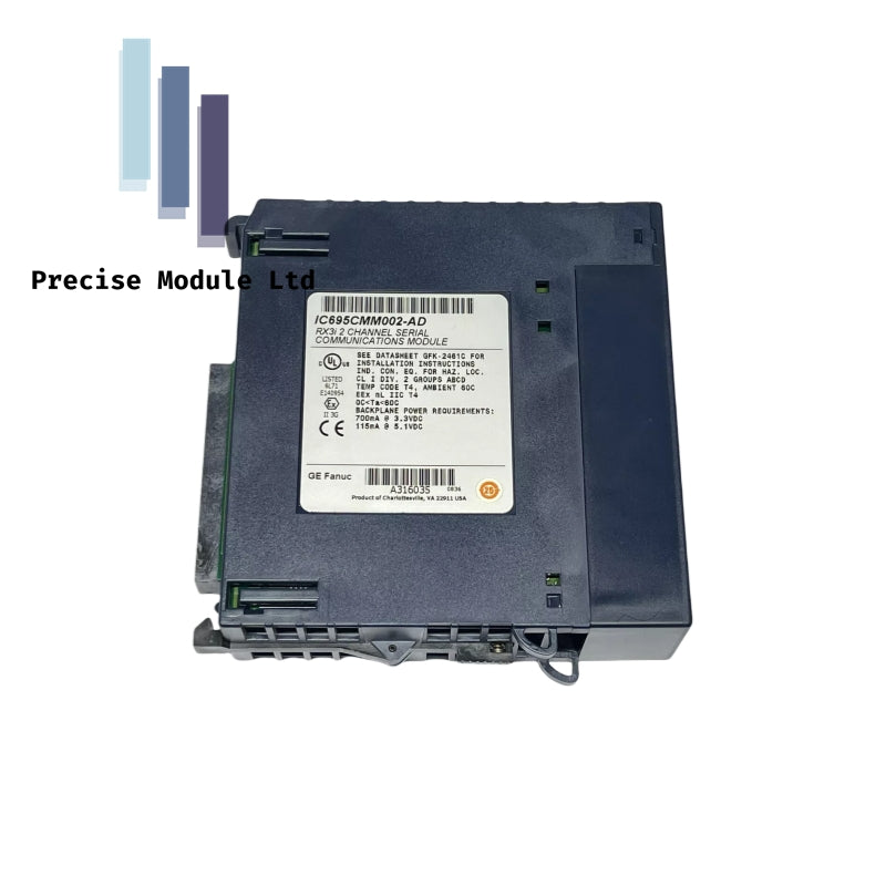 Module Communication Cable GE IC695CMM002 RX3i 2 Channel Serial Communications Module – Precise ...