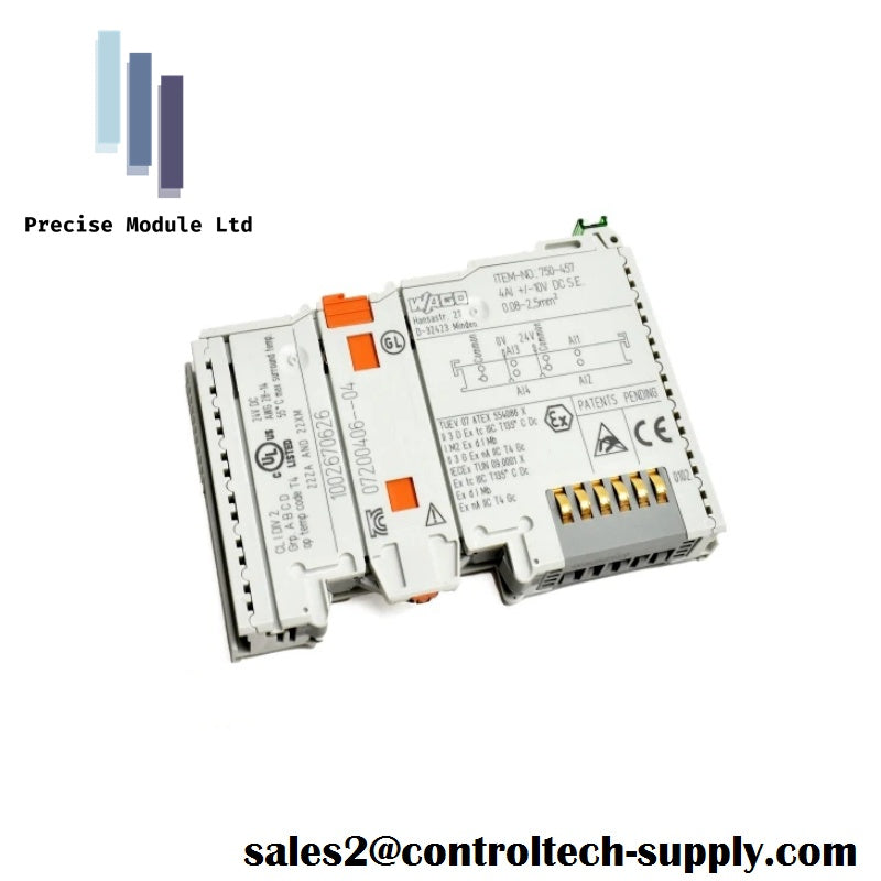 WAGO 750-457 Analog Input Module New Arrival