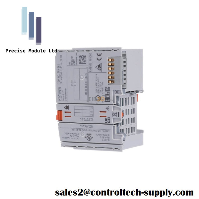 WAGO 750-362 Fieldbus Coupler Modbus TCP New Arrival – Precise Module Ltd.