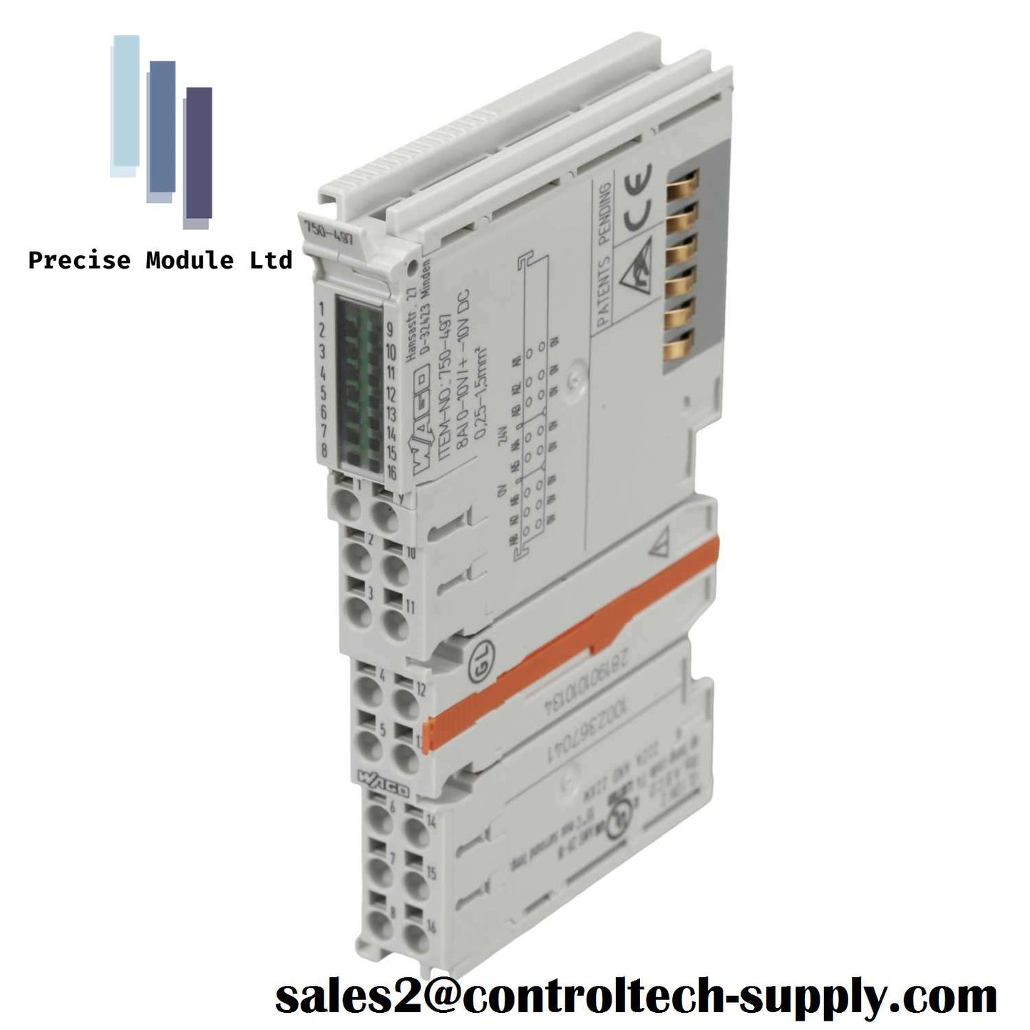 WAGO 750-497 Analog Input Module Quality Guaranteed