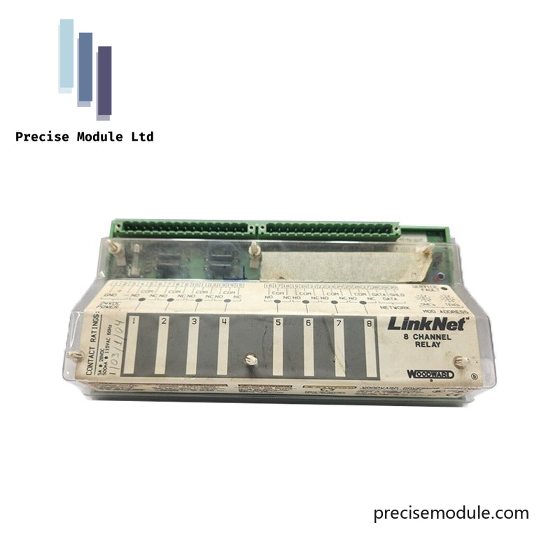 WOODWARD 9905-973 Linknet 8 وحدة ترحيل القنوات الجديدة في المخزون