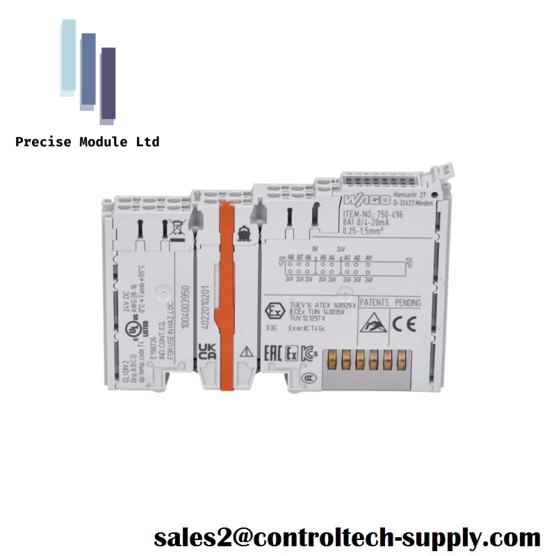 WAGO 750-496 Analog Input Module Promotional Price