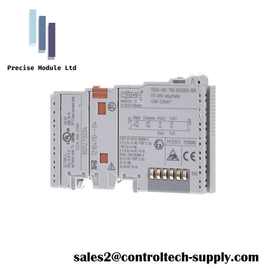 WAGO 750-653 Serial Interface Quick Response