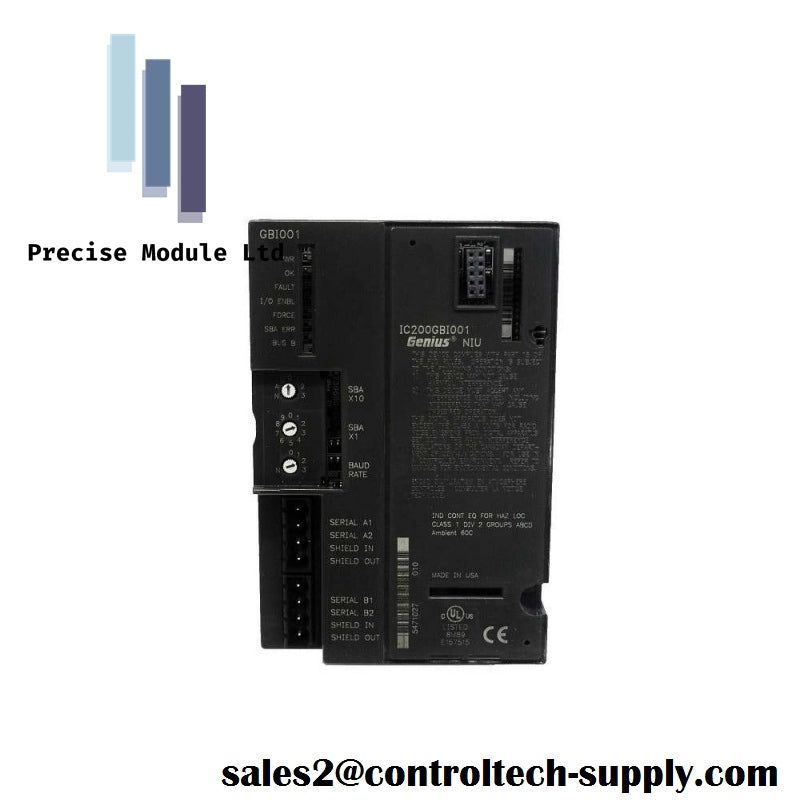 GE IC200GBI001 Genius Network Interface Unit Preferential Price