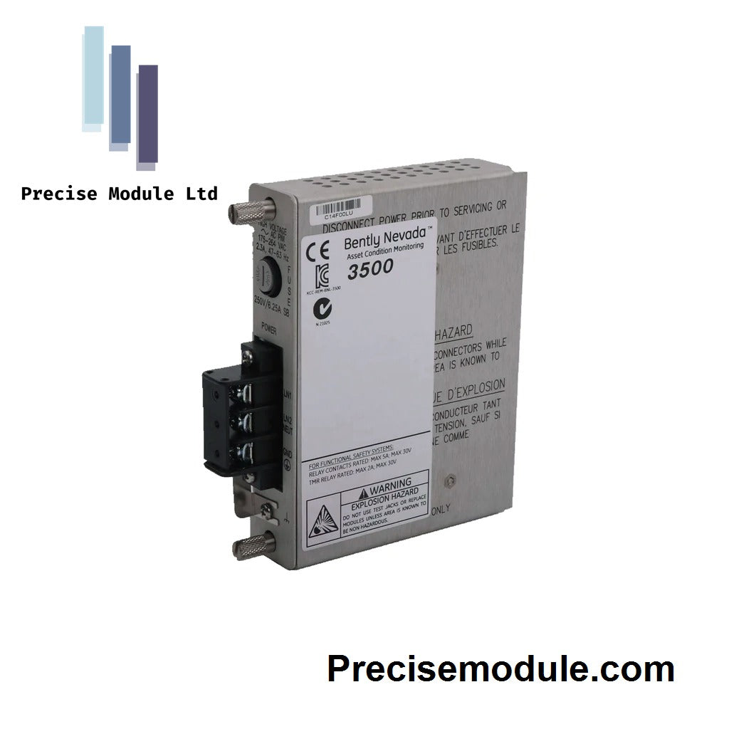 709 Power Input Module Bently Nevada 125840-01 High Voltage AC Power Input Module Best Qualit ...