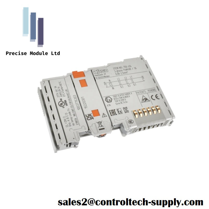 WAGO 750-494 Power Measurement Module Quick Response – Precise Module Ltd.