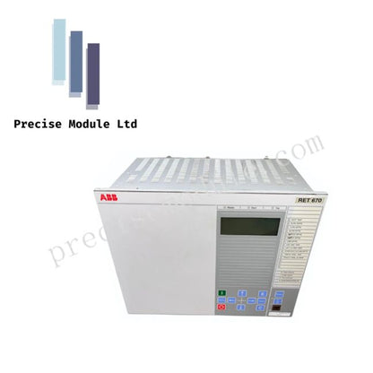 ABB RET670 1MRK000008-NBr02 HMI Display Panel Relion 670