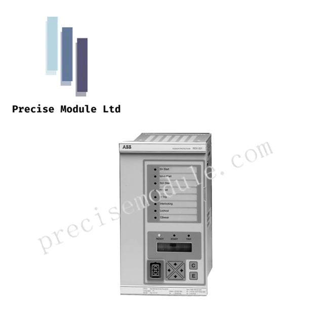 ABB REX521 Feeder Protection Relay Medium Voltage IED