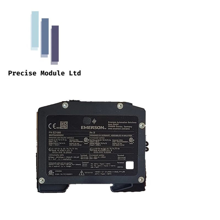 EMERSON EZ1000 non-contact probes based on the eddy current effect ...