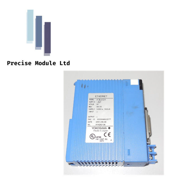 Yokogawa F3LE01-5T | Ethernet Interface Module | 100BASE-TX / 10BASE-T | FA-M3 Series