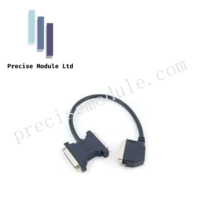 GE Fanuc IC693CBL341 Shielded I/O Interface Cable for Series 90-30 PLC, 3ft