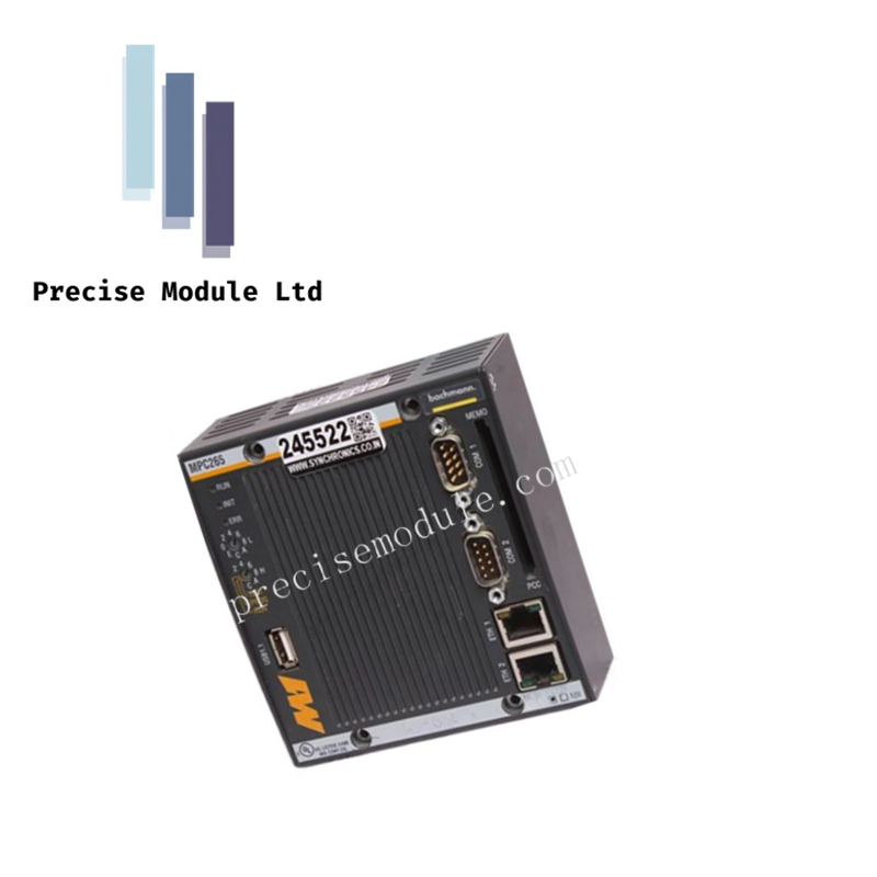 Module Product Bachmann MPC265 Processor Module – Precise Module Ltd.