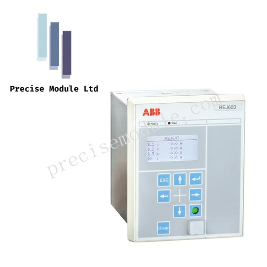 ABB Relion REJ603 Self-Powered Feeder Protection Relay | Overcurrent & Earth-fault Protection