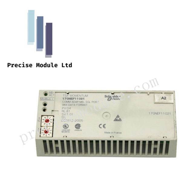 Schneider 170NEF11021 Modbus Plus Adapter | Modicon Momentum I/O
