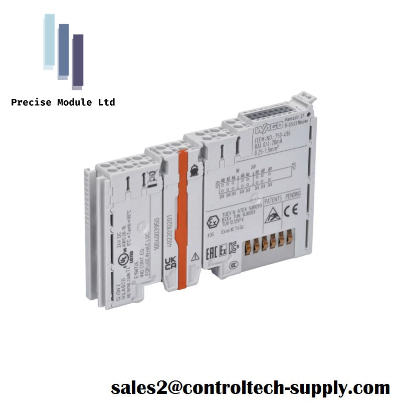 WAGO 750-496 Analog Input Module Promotional Price