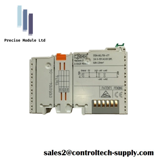 WAGO 750-477 Analog Input Module Promotional Price