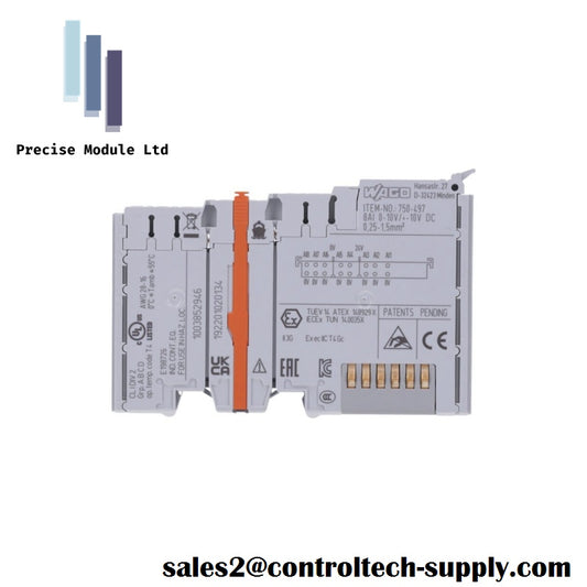 WAGO 750-497 Analog Input Module Quality Guaranteed