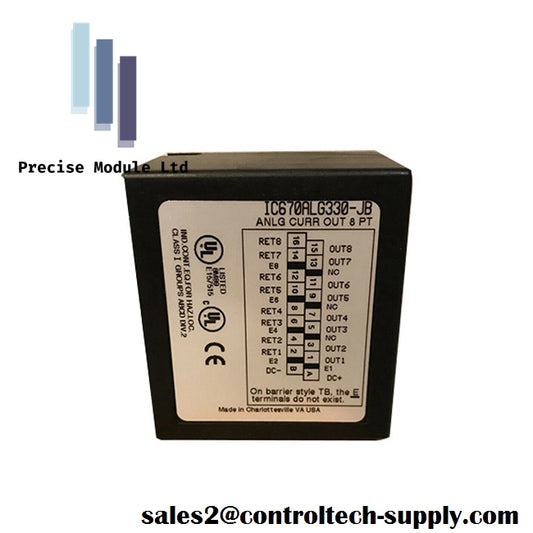 GE IC670ALG310-LA Field Control Voltage Analog Input Module Quick Response