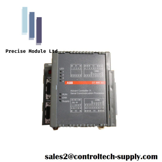 ABB 07MK92 Advant Controller 31 Serial Communication Processor Promotional Price