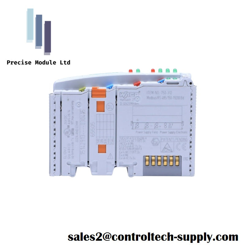 Wago Modbus Module WAGO 750-312 Fieldbus Coupler MODBUS 1 Year Warranty – Precise Module Ltd.